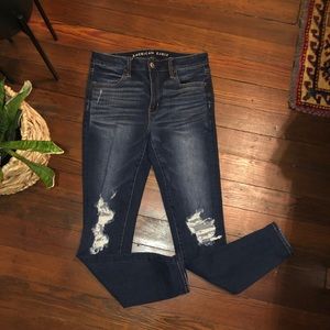 American Eagle💓 high rise skinny jeans